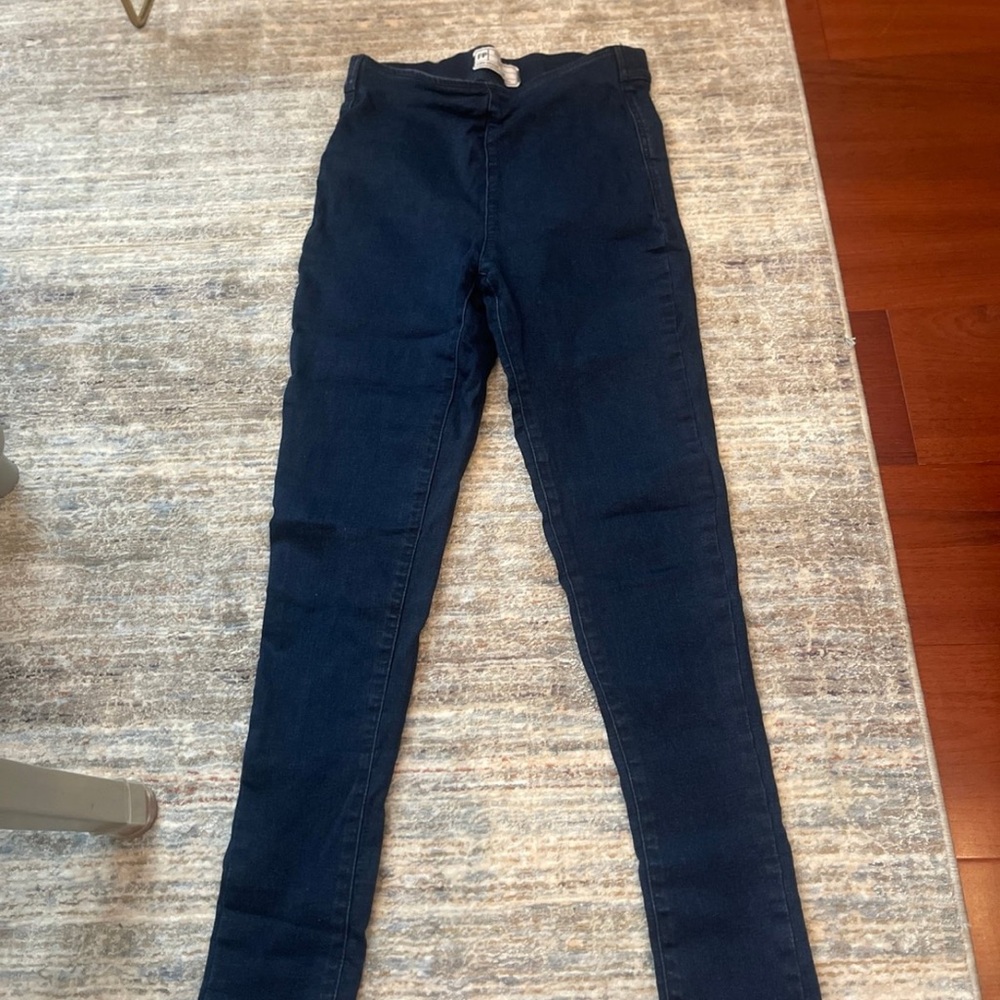 Free People Dark Indigo Skinny Jeans